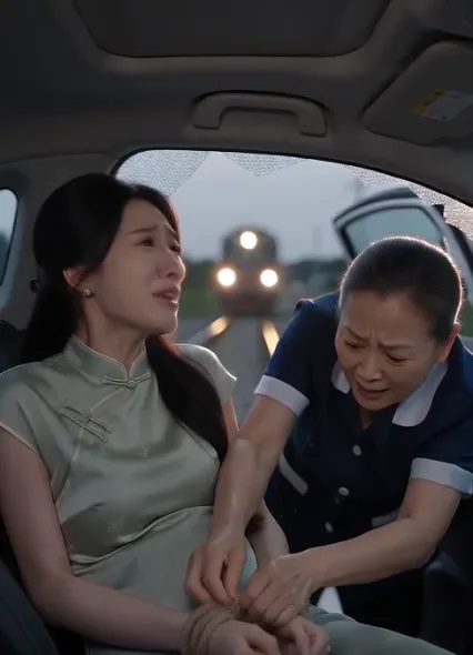 My Mother-in-Law Tied Me Inside a Car on the Train Tracks While I Was 8 Months Pregnant—Then My Husband Blocked the Door and Walked Away