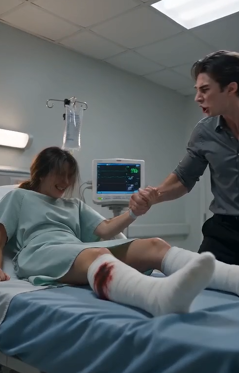 THE MAN AT THE HOSPITAL DOOR