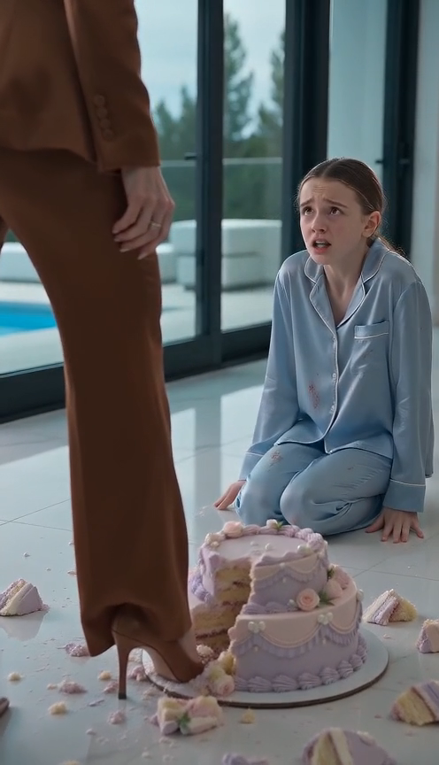 MY WIFE CRUSHED MY DAUGHTER’S BIRTHDAY CAKE AND ORDERED HER TO CLEAN IT—SHE DIDN’T KNOW THE GIRL SHE HUMILIATED OWNED HALF MY EMPIRE