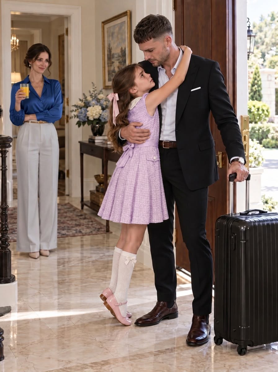 My Daughter Whispered, “Mom Puts Something in My Juice”—So I Pretended to Leave for the Airport