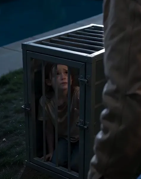 My Daughter Was Locked In A D0g Cage—Her 4-Word Whisper Made The Cops Freeze