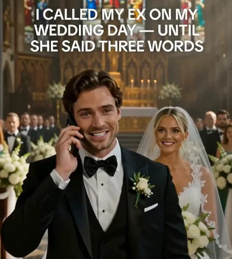I called my ex on my wedding day - until she said three words