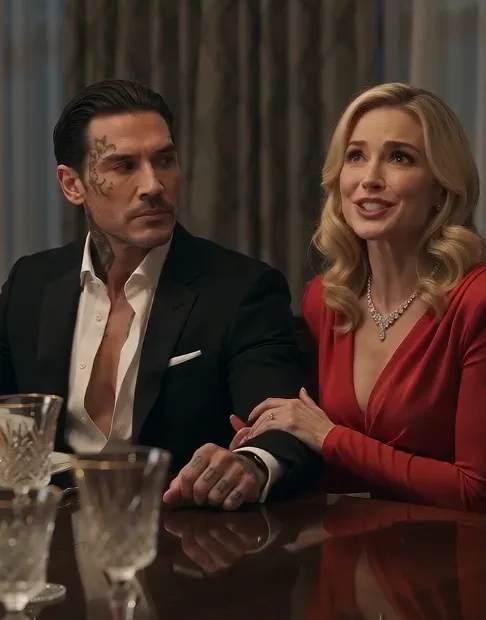 THE MAFIA BOSS WATCHED ME SERVE HIS ENGAGEMENT DINNER WITH MY HAIR COVERING ONE EYE—THEN HIS FIANCÉE SAID, “SHE HIT HER FACE ON THE PANTRY DOOR,” BEFORE HE HAD EVEN ASKED WHAT HAPPENED.