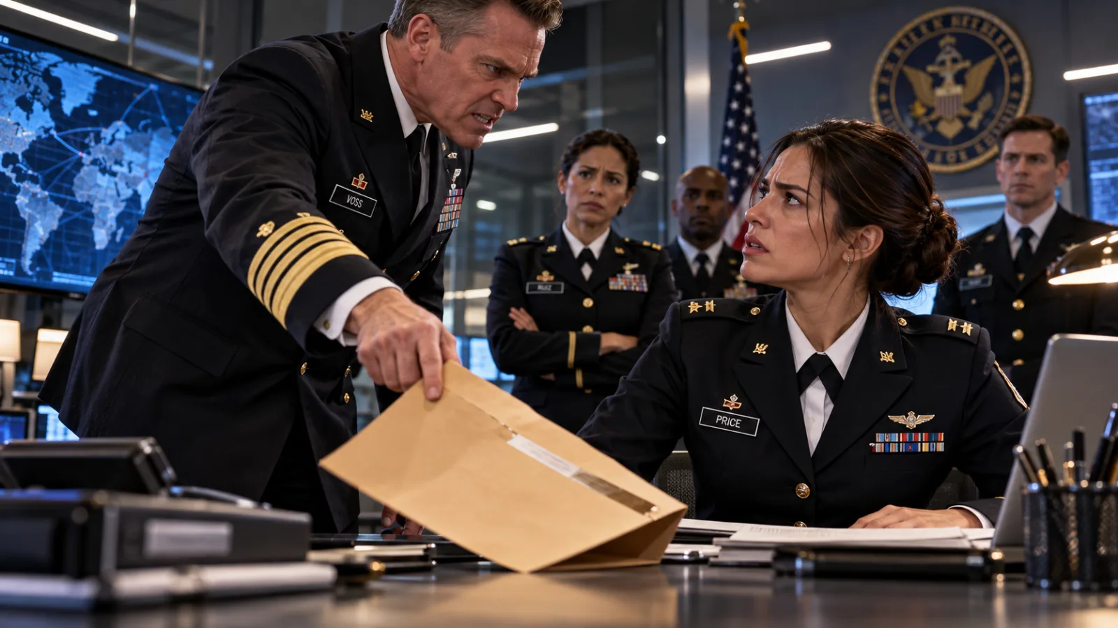 73 They Blamed Her for the Leak Until the Envelope Pointed Back at Him
