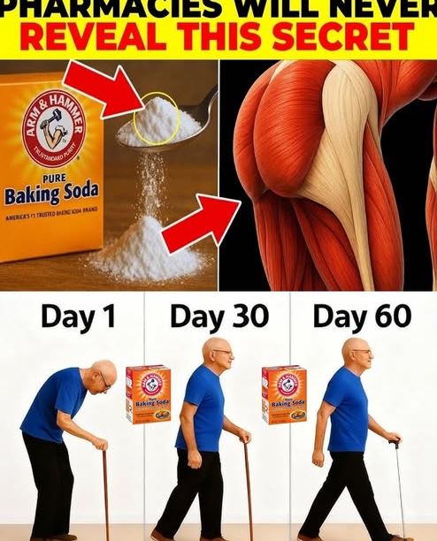 SENIORS, USE BAKING SODA THIS WAY and watch 13 health problems disappear! hot