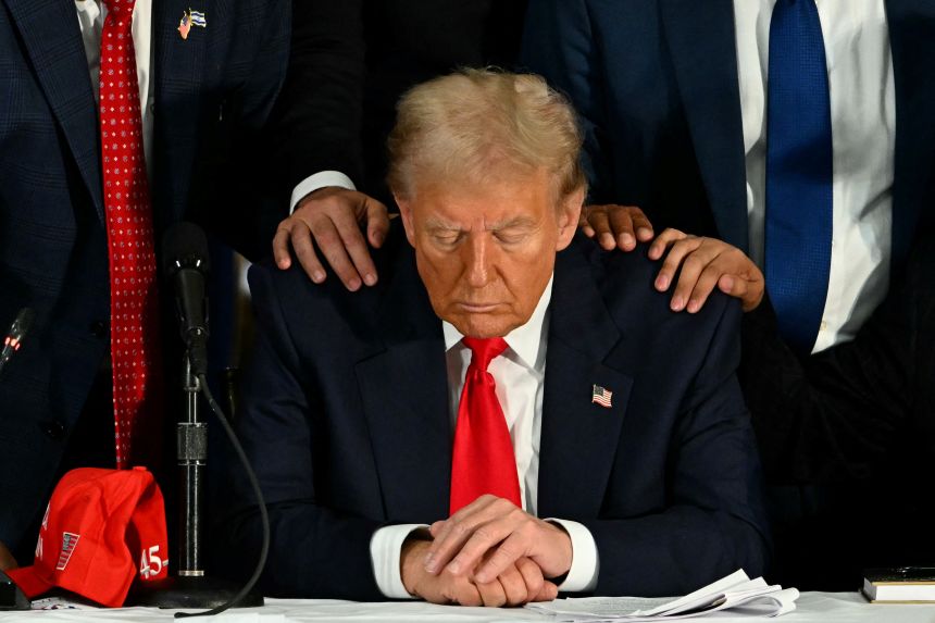 Trump to read Bible verse from Oval Office after feud with Pope and deleted AI image