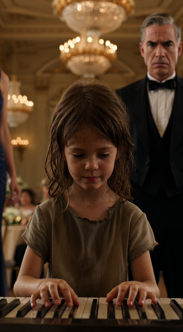 Chapter 2: The Hidden Letter  The ballroom erupted into whispers.  Some guests quietly apologized for laughing.  Others began recording with their phones.  The billionaire ignored them all.  He gently removed his tuxedo jacket and wrapped it around the shivering child.  "When did your mother die?" he asked softly.  The girl's eyes lowered.  "Last winter."  She reached into the torn pocket of her dress.  "I promised to give this letter to a man named Alexander if I ever found him."  She unfolded a weathered envelope, its edges worn from years of being carried.  The billionaire stared at the handwriting.  His knees nearly gave out.  Emily's handwriting.  With trembling fingers, he opened the letter.  If you're reading this, then our daughter finally found you.  I never abandoned my family. Someone made the world believe I disappeared. They wanted your fortune, Alexander. They took everything from me—but I protected my little girl.  Trust no one... especially Richard.  Alexander stopped reading.  Richard.  His own business partner.  The man standing only twenty feet away in the ballroom.  Richard's face drained of color.  Without another word, he slowly backed toward the exit.  Security noticed.  "So did Alexander."  "Close every door," he ordered calmly.  "No one leaves."