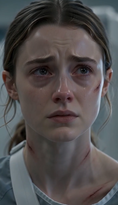 CHAPTER 2 — THE LIE UNDER THE X-RAY  For several long seconds, nobody spoke.  Daniel stared at his sister.  The bruises along her neck.  The fingerprints around her swollen wrist.  The terror she was trying so desperately to hide.  His voice cracked.  "Elena..."  She looked away.  Years of fear had trained her well.  Never make eye contact.  Never say too much.  Never make Garrett angry.  Garrett stepped forward with the same polished smile he used in boardrooms.  "You must be Daniel."  He extended a hand.  "I'm Garrett. She slipped down the stairs."  Daniel never looked at it.  Instead, he turned toward the monitor displaying Elena's X-ray.  Years of experience allowed him to read injuries almost instantly.  The fracture spiraled through the radius.  Clean.  Violent.  Not the kind caused by tumbling down a staircase.  His stomach tightened.  He looked back at Elena.  "Can I speak to my sister alone?"  Garrett answered before Elena could.  "I'd rather stay."  Daniel finally met Garrett's eyes.  "This examination requires privacy."  The smile disappeared.  Only for a moment.  But Daniel noticed.  Hospital security policy gave him the authority.  Reluctantly, Garrett walked outside the room.  The automatic door closed.  Silence.  Daniel slowly knelt beside Elena.  "You don't have to protect him anymore."  Her lips trembled.  "I..."  "You don't fall down stairs and get grip bruises."  Tears rolled silently down her face.  "I was afraid."  Daniel reached for her uninjured hand.  "I know."  She finally whispered the words she had buried for years.  "He broke my arm."  Daniel closed his eyes.  He had feared those words.  Hearing them was somehow worse.  He pressed the emergency assistance button on the wall.  Within seconds, a forensic nurse entered.  Then another physician.  The questions changed.  No longer about an accident.  Now they were documenting evidence.  Every bruise.  Every scar.  Every old injury that had never fully healed.  Outside the room...  Garrett watched through the narrow glass window.  And for the first time in years...  He realized he was losing control.