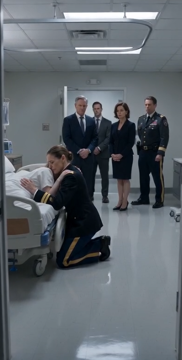 Chapter 2: The Woman No One Mentioned  Dr. Alan Reeves closed the examination room door before speaking again.  "The name was Rachel Dawson."  Emily looked confused.  "I've never heard that name."  "You weren't supposed to."  Reeves placed a thick folder on the table.  "Six years ago, Ethan Prescott was engaged before he ever met you. Rachel was admitted here with injuries remarkably similar to yours. She claimed she had fallen down a staircase. Three days later she withdrew every statement she made."  Karen Hart, a decorated Army colonel who had spent decades evaluating threats instead of promises, studied the administrator's face.  "You kept the records."  "I wasn't the administrator then. I was the attending physician."  He slid several photographs across the table.  Every bruise followed the same pattern Emily carried on her arms.  "There was never enough evidence to prosecute," Reeves continued. "Rachel disappeared from North Carolina within a month."  Emily's breathing became uneven.  "So... he did this before."  Karen squeezed her daughter's hand.  "No," she corrected quietly.  "They did."  The flash drive suddenly felt heavier.  Reeves nodded.  "Three weeks ago, someone anonymously delivered security backups from the Prescott estate to my office with instructions to release them if another woman arrived with suspicious injuries."  Karen inserted the drive into her laptop.  The first video appeared.  It wasn't security footage.  It was recorded by Emily herself.  Hidden inside a bookshelf.  The camera captured Margaret Prescott ordering staff to lock the guest house.  Ethan stood silently beside his mother.  Brandon laughed as Emily begged to leave.  Then Margaret spoke words no jury could misunderstand.  "No one will believe a frightened wife over a Prescott."  Silence filled the room.  Karen closed the laptop.  "They've just made this much simpler."