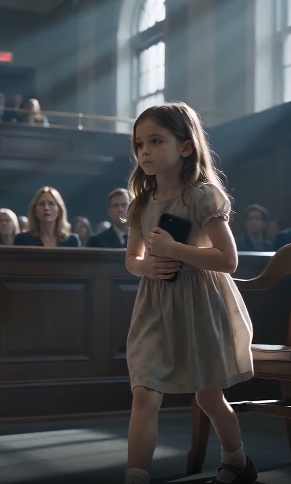 "Everyone Thought Daniel Carter Was Guilty… Then His 6-Year-Old Daughter Walked Into Court With a Hidden Phone"