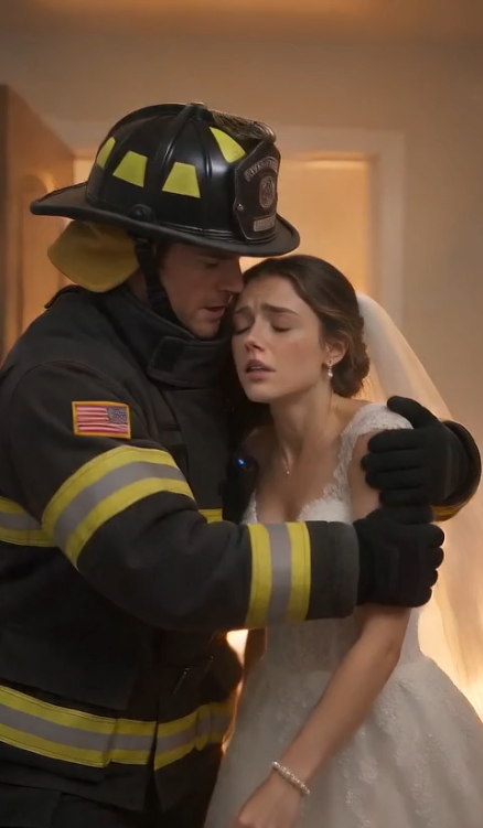 Chapter 2 — The Woman Behind the Glass  Preston stared at the death certificate as though reality itself had betrayed him.  "No..." he whispered.  The nurse gently reached for his arm, but he pulled away.  "There has to be a mistake."  "I'm sorry, Captain Hale."  Her voice remained calm, almost rehearsed.  "Mrs. Bennett suffered cardiac arrest after extensive smoke inhalation. The paperwork has already been filed."  He felt the hospital corridor tilt beneath him.  Three days.  For three days he had remained at the fire investigation, then the department hearings, then by Khloe's bedside while she recovered from what doctors repeatedly described as "minor smoke exposure."  Three days.  He had never come to see Tara.  The bouquet slipped from his hand.  White roses scattered across the polished floor.  From behind the tinted glass of the restricted burn unit, Tara watched every second.  Alive.  Bandages wrapped her arms and neck.  Half her face was hidden beneath healing dressings.  The hospital administrator quietly entered her room.  "They believed it was safer this way."  Tara nodded weakly.  Her father had insisted.  Richard Bennett had arrived less than an hour after Wyatt secretly called him.  Few people knew Richard Bennett.  Even fewer knew he owned Bennett Medical Holdings, the company that quietly financed more than sixty trauma hospitals across the country—including this one.  When doctors warned that someone might have deliberately trapped Tara inside the bridal suite, Richard made one decision.  "Legally declare her deceased."  The physicians stared.  Richard didn't blink.  "If someone wanted my daughter dead... I want them to believe they succeeded."  Meanwhile, Preston refused to leave.  "I want to see her."  "I'm afraid that isn't possible."  "The body?"  "The family has already taken care of arrangements."  Family.  The word hit him like another collapse.  Because Tara had no close relatives.  Except...  Her father.  The mysterious businessman she almost never spoke about.  His phone rang.  Khloe.  "Preston..."  Her voice trembled.  "I'm scared."  He looked toward the closed hospital doors.  Then he turned away.  "I'll be there."  Behind the glass, Tara closed her eyes.  For the last time, she chose to let him walk away.