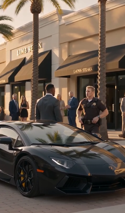 **The Officer Accused a Black Man of Stealing a Lamborghini, Until He Learned the Man Owned the Company That Supplied the Police Fleet**