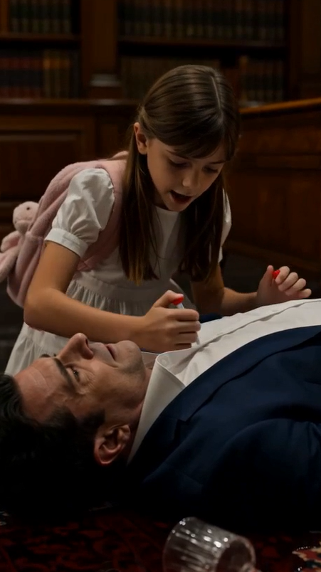 The Maid’s 4-Year-Old Daughter Saved a Dying Mafia Boss With Her Last EpiPen… Then a Hidden Camera Exposed the Traitor Inside His Mansion