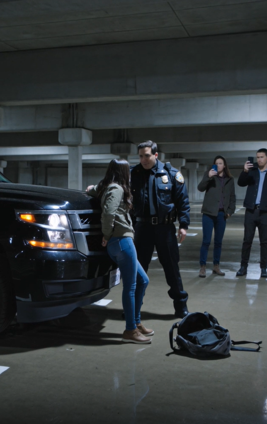 Chapter 2: The Ghost Inside The Garage  The voice echoed through the darkness.  “Hello, Daniel.”  Nobody moved.  Not because they were afraid.  Because they were calculating.  Every agent in the garage had been trained for moments like this.  A hidden threat.  An unknown position.  A potential ambush.  But this was different.  This wasn’t a stranger hiding in the shadows.  This was someone who knew exactly how they would react.  Marcus Vale knew their training.  Their movements.  Their instincts.  And that made him more dangerous than any ordinary enemy.  Daniel Carter stood completely still.  His eyes searched the darkness.  “Show yourself.”  For a moment, there was nothing.  Only the sound of rain hitting the concrete floor.  Then a slow clap came from somewhere near the parked vehicles.  One.  Two.  Three.  The sound was almost mocking.  A figure stepped out from behind a black sedan.  The man everyone believed was dead.  Marcus Vale.  He looked different.  Older.  His hair had turned gray at the sides.  A scar crossed the left side of his face.  But his eyes were exactly the same.  Cold.  Focused.  Calculating.  Emily stared at him.  “That’s him?”  Daniel didn’t answer.  He didn’t need to.  Marcus smiled slightly.  “Seven years, Daniel.”  He looked around.  “Seven years and you still bring an entire army everywhere you go.”  The agents tightened their positions.  Daniel raised one hand.  A signal.  Nobody fired.  Marcus noticed.  A small smile appeared.  “You haven’t changed.”  Daniel’s voice was quiet.  “Neither have you.”  Marcus looked toward Emily.  “And this must be your daughter.”  Emily stepped closer to her father.  Marcus studied her.  “Interesting.”  Daniel’s expression hardened.  “Don’t look at her.”  Marcus laughed softly.  “There it is.”  “What?”  “The same reaction.”  He walked slowly forward.  “The great Daniel Carter.”  “The man who can negotiate with governments.”  “The man who can destroy corporations with a single phone call.”  “The man who never shows fear.”  Marcus stopped.  “But when it comes to his daughter…”  He smiled.  “You become human.”  The agents watched Daniel carefully.  They knew something was happening.  Something deeper than a stolen case.  Something personal.  Daniel looked at Marcus.  “You stole the case.”  Marcus tilted his head.  “Did I?”  The answer bothered Daniel.  Because Marcus had always been careful with words.  He never lied directly.  He simply guided people toward the wrong conclusion.  Daniel glanced at the empty SUV.  “The case disappeared while you were here.”  “Yes.”  “So you took it.”  Marcus smiled.  “That’s what everyone thinks.”  Daniel’s eyes narrowed.  “Then explain.”  Marcus looked around the garage.  “At this moment, every person here believes they understand what happened.”  He pointed toward Officer Cole.  “The officer thinks he stopped a criminal.”  Then toward the agents.  “They think they are protecting you.”  Finally, he looked at Daniel.  “And you think you are hunting me.”  A pause.  “But all of you are wrong.”  The garage became silent.  Daniel took one step forward.  “Where is the case?”  Marcus looked at him.  “Still with you.”  Everyone froze.  Daniel’s expression changed slightly.  Impossible.  The case had been inside the SUV.  The security team had confirmed it.  Marcus continued.  “You’re looking for an object.”  “But you never asked the more important question.”  “What?”  Marcus smiled.  “Why would I steal something I already had access to?”  Daniel’s face became serious.  The words landed.  Because Marcus was right.  If Marcus truly wanted the case, there were easier ways.  No distraction.  No confrontation.  No risk.  Unless…  The confrontation itself was the mission.  Daniel turned suddenly.  “Check the SUV again.”  Two agents immediately moved.  They opened every compartment.  The seats.  The floor panels.  The hidden storage.  Seconds passed.  Then one agent stopped.  “Sir.”  Daniel turned.  The agent held something.  A small black device.  Not the case.  A tracking module.  Daniel’s eyes darkened.  “Explain.”  The agent looked confused.  “This wasn’t installed by our team.”  Marcus watched silently.  Daniel looked back at him.  “You planted a tracker.”  Marcus shook his head.  “No.”  “Then who?”  Marcus didn’t answer.  That was the moment Daniel realized something terrifying.  Marcus wasn’t acting like someone who had completed a theft.  He was acting like someone who had discovered something.  Someone who was also searching.  Daniel walked closer.  “You didn’t steal the case.”  Marcus looked at him.  “No.”  “Then why are you here?”  Marcus looked at Emily.  Then at Daniel.  “Because someone inside your organization betrayed you.”  The words changed everything.  The agents looked at each other.  Suspicion moved through the group like electricity.  Daniel remained calm.  “Who?”  Marcus laughed quietly.  “You still don’t understand.”  “Understand what?”  “The person who took that case knew exactly how you would respond.”  He pointed toward Officer Cole.  “They knew you would arrive.”  “They knew your daughter would be there.”  “They knew you would bring your best people.”  Marcus stepped closer.  “This wasn’t a robbery.”  “It was a test.”  Daniel’s face hardened.  “A test for what?”  Marcus looked directly into his eyes.  “To see if you still trust your own people.”  Nobody spoke.  Because everyone felt the same thing.  The invisible crack spreading through the team.  Daniel had spent years building an organization based on loyalty.  Trust.  Discipline.  But Marcus was suggesting something impossible.  That the enemy wasn’t outside.  It was inside.  Then suddenly—  BEEP.  Everyone looked down.  The sound came from the tracking device.  The agent checked the screen.  His face changed.  “Sir.”  Daniel turned.  “What?”  The agent swallowed.  “The tracker is moving.”  Daniel looked confused.  “The SUV hasn’t moved.”  The agent shook his head.  “No.”  He pointed at the screen.  “The tracker isn’t attached to the vehicle.”  A pause.  “It’s attached to someone.”  Everyone froze.  Slowly, every person in the garage looked around.  Who had been close enough?  Who had touched the SUV?  Who had been near the case?  Then Officer Cole’s eyes widened.  “Wait…”  Everyone looked at him.  He reached toward his uniform pocket.  “I…”  His hand stopped.  Because he suddenly remembered.  When he opened Emily’s wallet.  When he held the federal ID.  When everyone was watching.  Someone had bumped into him.  A traveler.  A simple accident.  At least that was what he thought.  His face turned pale.  “I think…”  Daniel stared.  “Who?”  Officer Cole slowly pulled something from his pocket.  A tiny metallic chip.  Attached beneath the fabric.  The entire garage went silent.  Marcus looked at Daniel.  “There’s your answer.”  Daniel stared at the device.  The officer looked terrified.  “I swear I didn’t know.”  Daniel believed him.  Because the officer had never been the mastermind.  He had only been the perfect distraction.  The perfect carrier.  Marcus walked closer.  “The person who planned this didn’t need to escape.”  “They needed a way to move the case.”  Daniel looked at him.  “And you know who did it.”  Marcus was silent.  Then he reached inside his jacket.  Every agent immediately raised weapons.  Daniel stopped them.  Marcus slowly removed a small envelope.  He threw it onto the ground.  It landed between them.  Daniel looked down.  A name was written on the front.  A name that made his blood run cold.  Because it was the one person he never suspected.  The one person who had been beside him for years.  The one person who knew every secret.  Every password.  Every weakness.  Daniel picked up the envelope.  Opened it.  Inside was a photograph.  His face changed.  Emily noticed.  “Dad?”  Daniel stared at the picture.  Then whispered:  “No…”  The photograph showed someone standing inside the garage.  Someone who had been there from the beginning.  Someone who had watched everything happen.  Someone who had never once appeared suspicious.  Marcus looked at him.  “Now you understand.”  Daniel slowly lifted his eyes.  “Who sent this?”  Marcus answered:  “The same person who ordered your daughter to be arrested.”  A pause.  “The same person who stole the case.”  “The same person who has been working beside you for ten years.”  The lights flickered again.  And on the photograph…  Was the face of Daniel Carter’s most trusted friend.