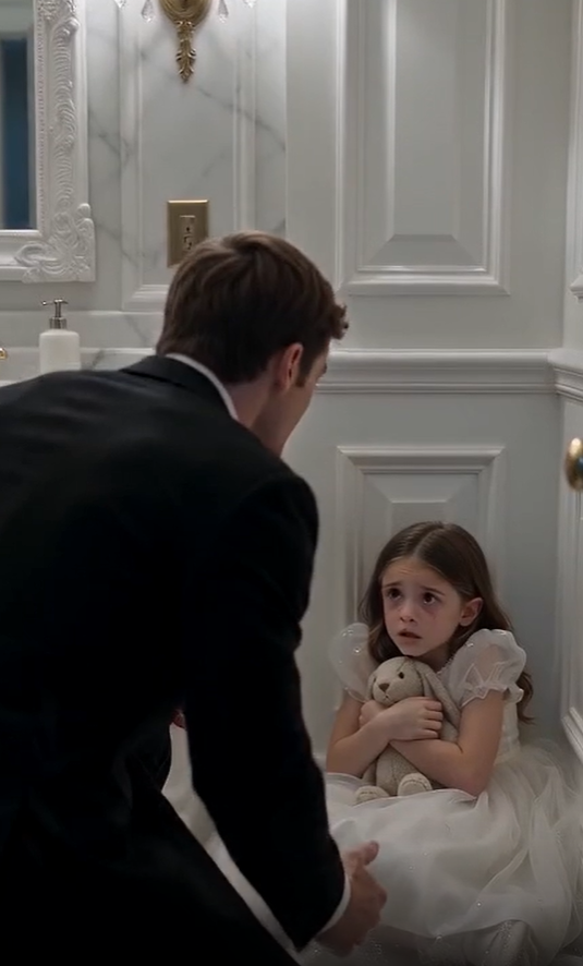 “Minutes Before His Wedding, The Groom Found A Hidden Little Girl… Her Secret Changed Everything”