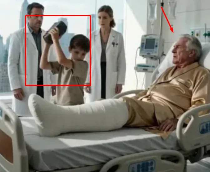 **Doctors Said His Leg Was Broken… Then a 10-Year-Old Boy Smashed the Cast and Exposed the Horrifying Truth**