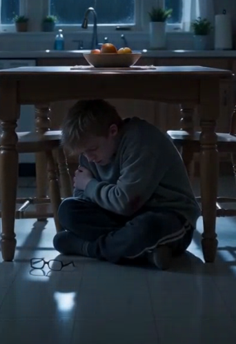 MY AUTISTIC BROTHER HID UNDER THE KITCHEN TABLE—THEN I FOUND WHAT MY MOTHER WAS HIDING