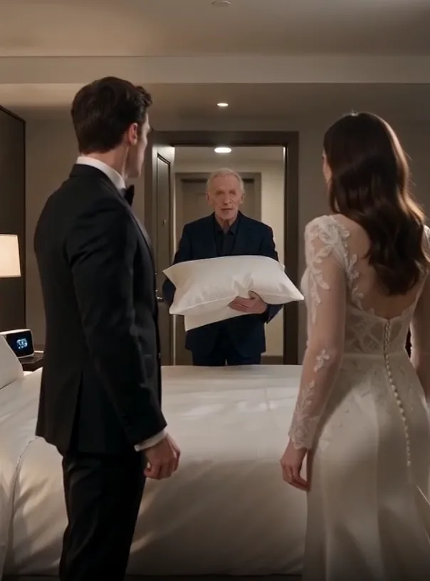 On My Wedding Night, My Father-in-Law Slept Between Us. At 3 A.M., I Turned Around and Saw What Was Nibbling My Back...
