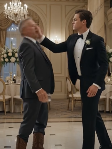 My New Son-in-Law Slapped Me at My Daughter’s Wedding, Then Went Pale When He Saw Who Arrived at My Ranch