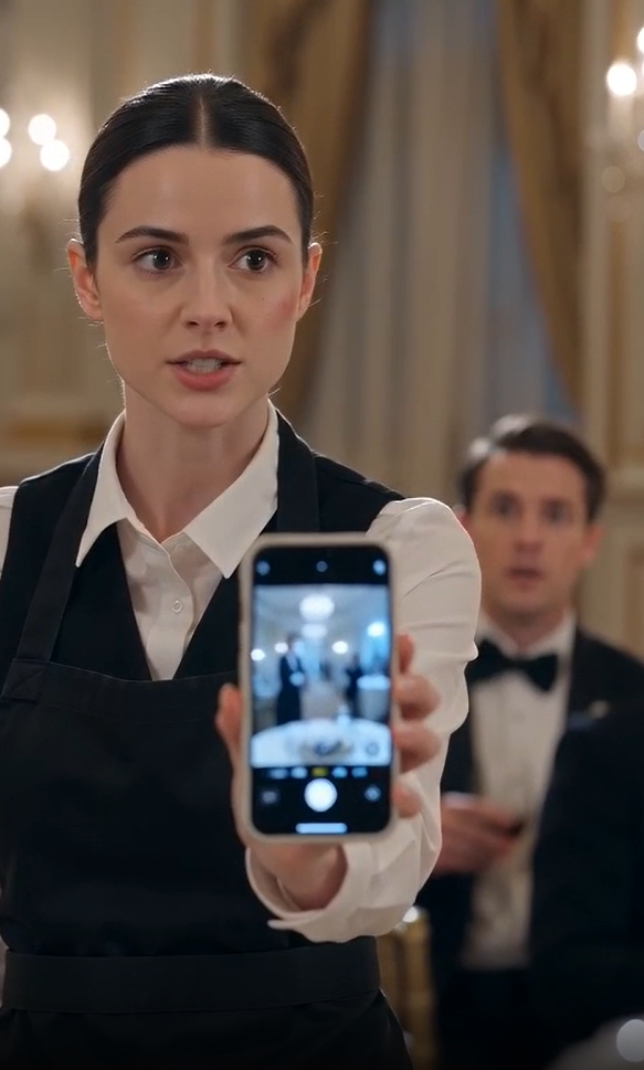 SHE THOUGHT THE WAITRESS WAS HELPLESS... UNTIL ONE SHOCKING SECRET DESTROYED HER PERFECT WEDDING 💧🥶