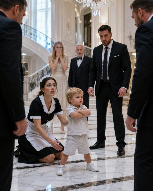 # The Billionaire Was Betrayed Inside His Own Mansion — Until a 3-Year-Old Maid’s Daughter Exposed the Secret Everyone Missed