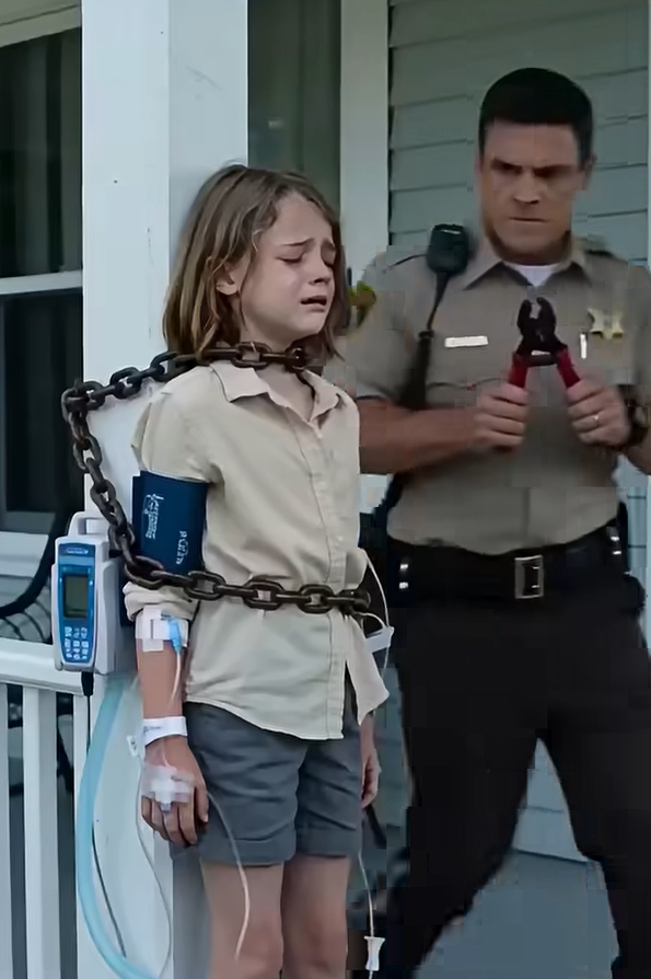 Ethan Freed the Chained 9-Year-Old Girl—Then He Saw What Was Written on the White Card and Realized She Had Only Minutes Left