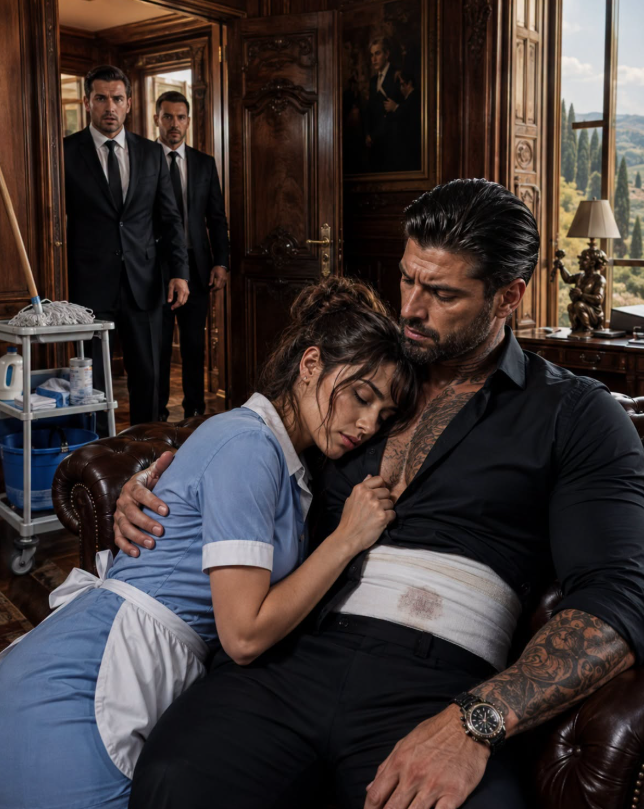 **She Accidentally Fell Asleep on the Mafia Boss’s Chest—Then He Woke Up, Pulled Out His Gun, and Ordered Everyone to Leave**