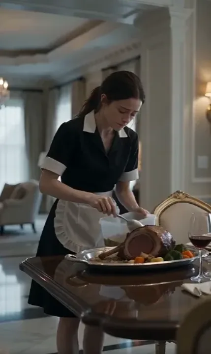 Mafia Boss Followed His Maid After Catching Her Stealing Leftover Food—What He Found Inside That Abandoned Building Left Him Speechless