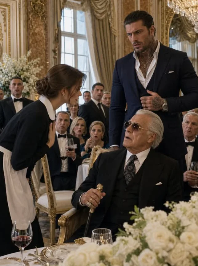 **The Mafia Boss Ignored His Deaf Mother at Dinner—Until a Tired Waitress Answered Her in ASL and Exposed What She’d Been Trying to Tell Him**