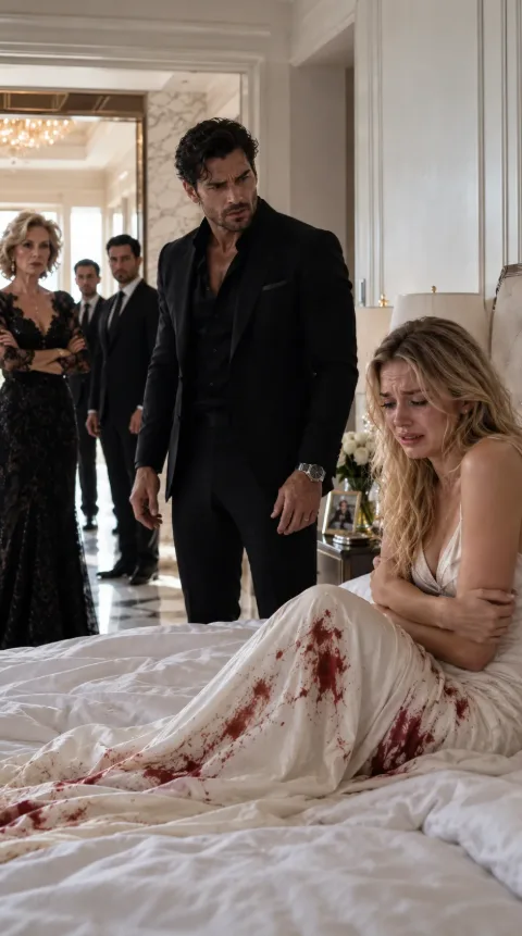 SHE WAS FOUND BLEEDING ON THE MAFIA BOSS’S BED — THEN SHE HANDED HIM A CUFFLINK WITH HIS COUSIN’S INITIALS…