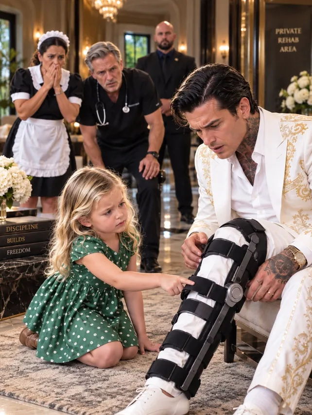 A 4-Year-Old Girl Pointed at the Mafia Boss’s Leg Brace and Whispered, “He Did It”