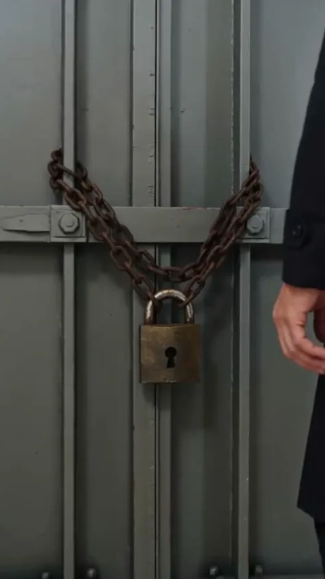 He Found a Heavy Padlock on the Basement Door, Then His Daughter Whispered: “Mommy Is Inside…”
