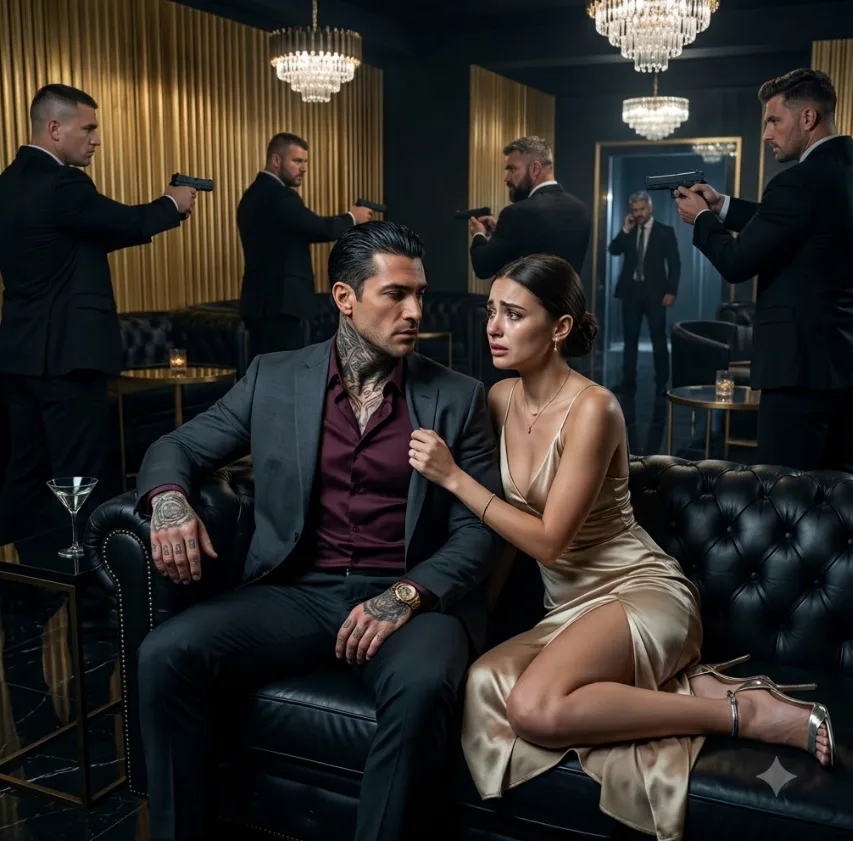 She Ran Straight Into the Mafia Boss for Help—Then Her “Boyfriend” Walked In and Claimed Her