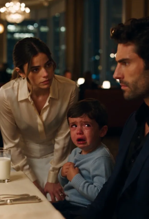 The Mafia Boss’ Son Stopped Screaming When This Waitress Touched Him… Then He Whispered, “Mommy Knew Her.”