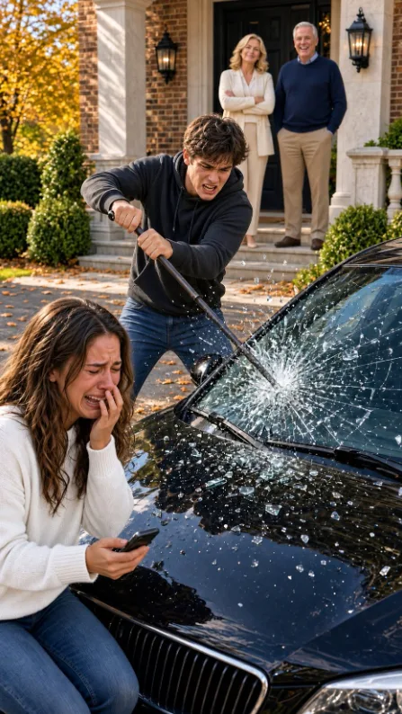 My Brother Smashed My Car While My Parents Watched—Then They Saw Who Was Holding the Recording 🔥