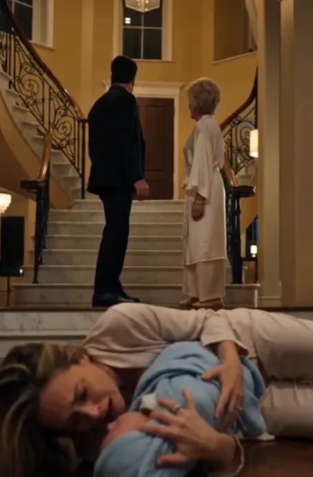 “THREE KNOCKS HIT THE DOOR—DANIEL FROZE, ELEANOR TURNED PALE… THEN THE TRUTH ABOUT BABY LEO WAS EXPOSED”