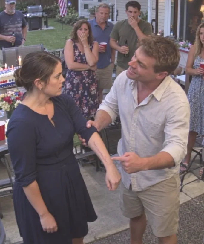 My Brother Mocked Me for “Living Off Our Parents” at Dad’s Birthday Party—Then My Military Scar Made His Best Friend Make One Call… 15 Minutes Later, the Knock at the Door Silenced Everyone