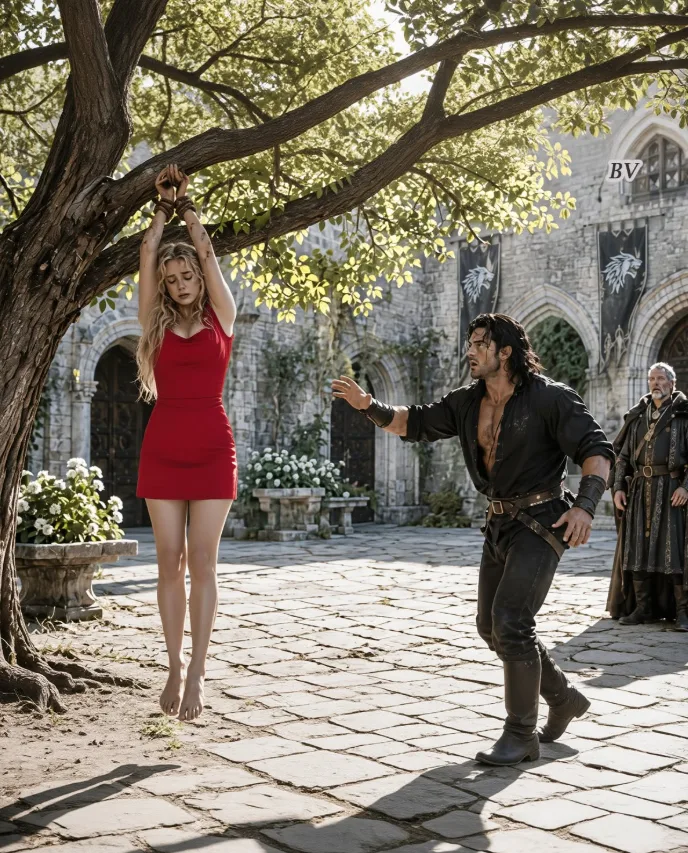 THEY HANGED A “THIEF” IN FRONT OF THE ALPHA—BUT ONE LOOK AT HER FACE MADE HIM DROP TO HIS KNEES