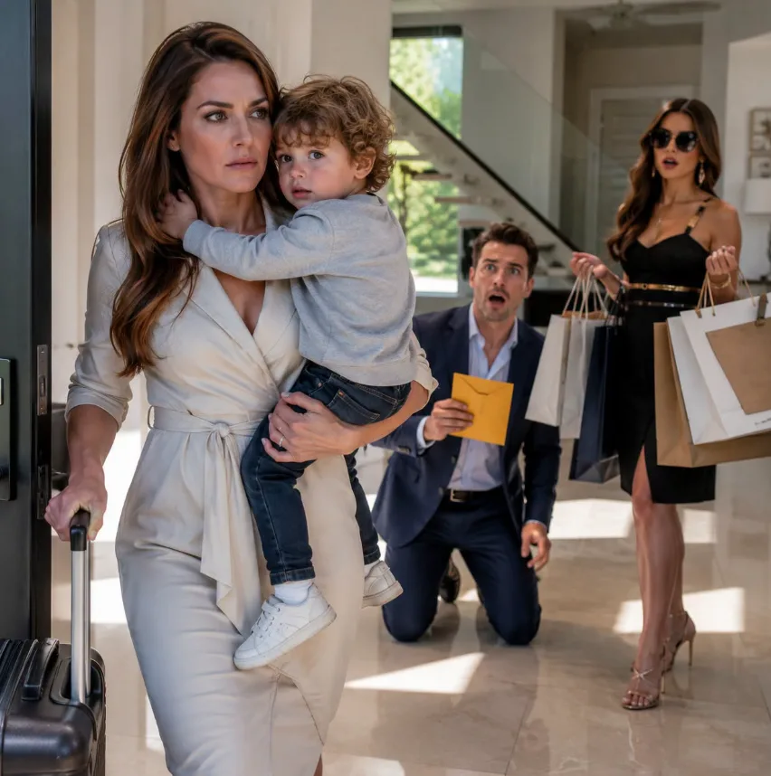 My Husband Left for His “Emergency Meeting” While I Quietly Moved Out With Our Son—Then He Found the Yellow Envelope I Left Behind