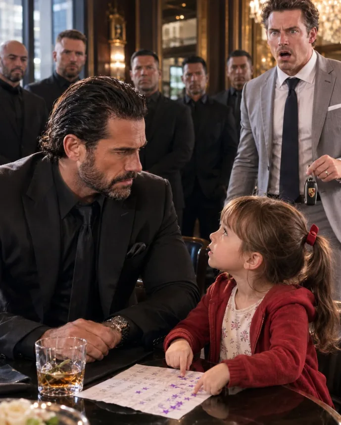 MY 4-YEAR-OLD DAUGHTER WALKED PAST 7 ARMED MEN TO ASK CHICAGO’S MOST FEARED BOSS TO MAKE HER MOM’S BOSS PAY... HIS NEXT MOVE LEFT THE ENTIRE RESTAURANT SILENT.