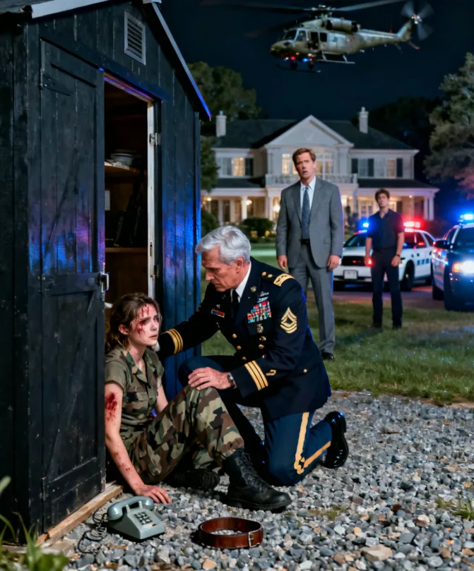 **Her Judge Stepfather Ordered 50 Strikes—Then Her Real Father Arrived by Helicopter**