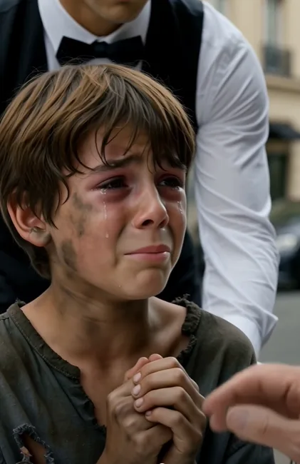 **“THE HOMELESS BOY SAID HIS BABY COULD HEAL THE OLD MAN’S PARALYZED LEGS… THEN SHE TOUCHED HIM.”**