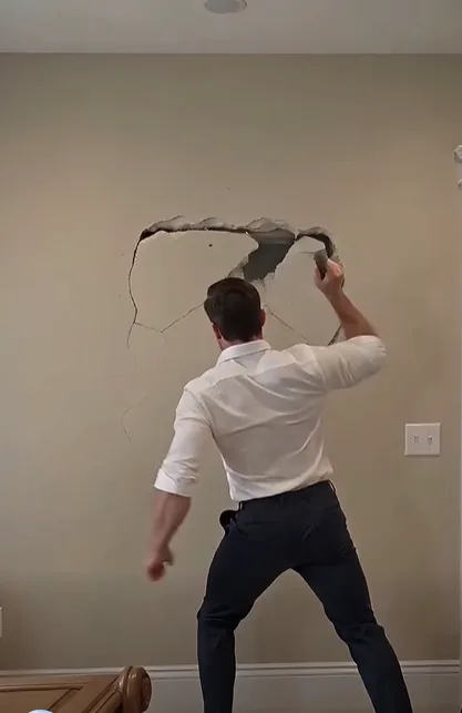 “Dad, There’s Someone Behind This Wall…” — What He Found Left Him Speechless