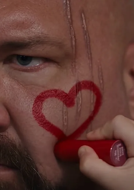 8-Year-Old Girl Drew a Red Heart on a Biker’s Scar in Court. Then She Whispered 6 Words That Changed Everything…