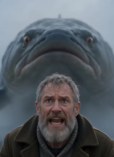 **Fisherman Was Quietly Fishing… Until A Giant Ugly Fish Jumped Into His Boat And Started A Fight!**
