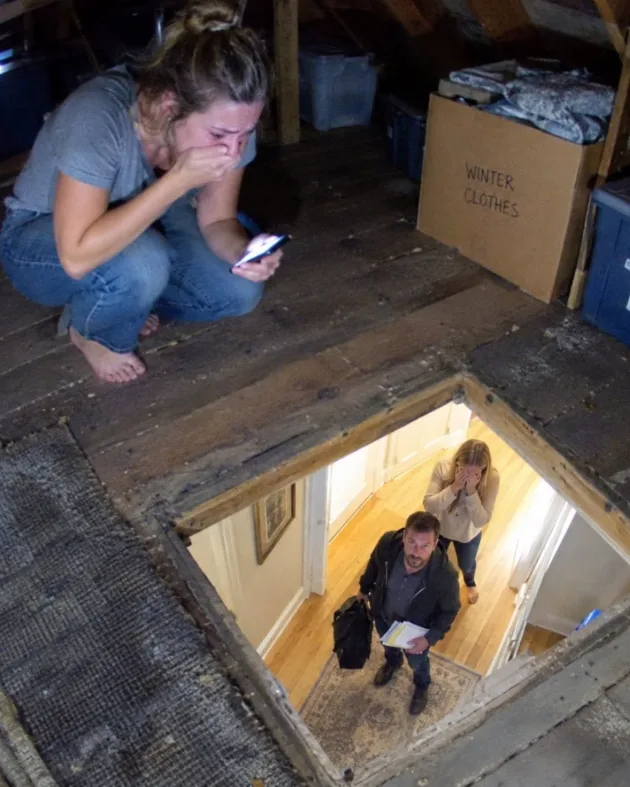 My FBI Sister Told Me to Hide in the Attic at Midnight and Never Trust My Husband… What I Saw Through the Floorboards Changed Everything