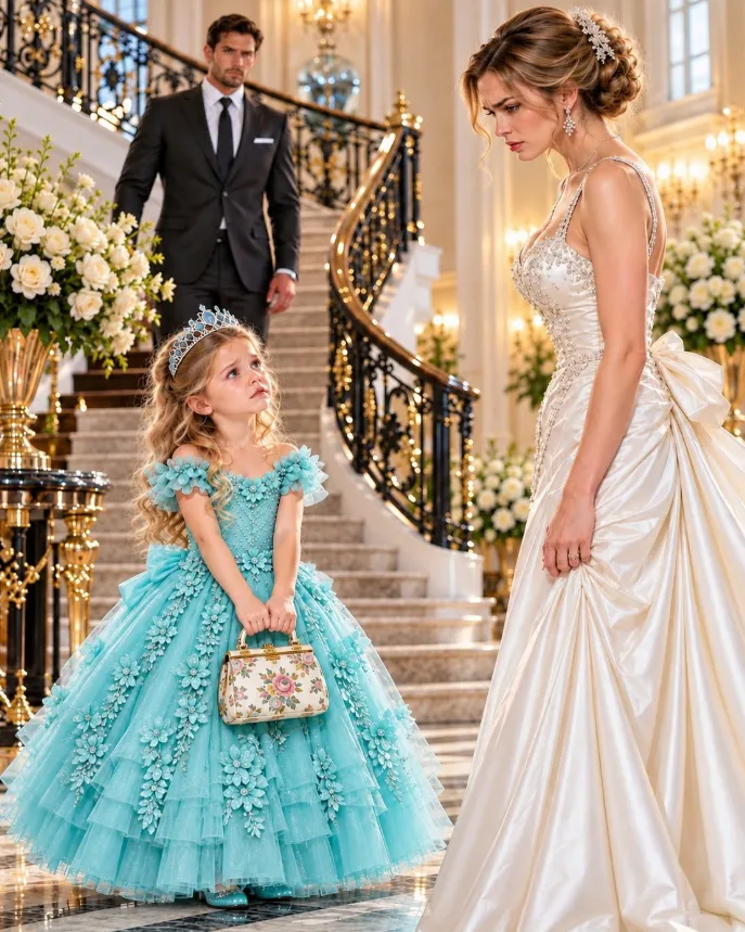 My Bride Tried to Throw My 5-Year-Old Daughter Out of Our Mansion on Our Wedding Day, But When I Reached for Her Tiny Purse, My Fiancée Screamed, “WAIT! YOU DON’T KNOW WHAT’S INSIDE!”