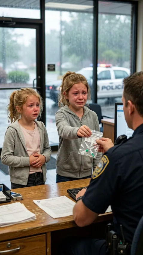 A 7-Year-Old Girl Told Police What Her Father Put in Her Twin Sister’s Stomach… Then the Officer Saw His Name on the Prescription
