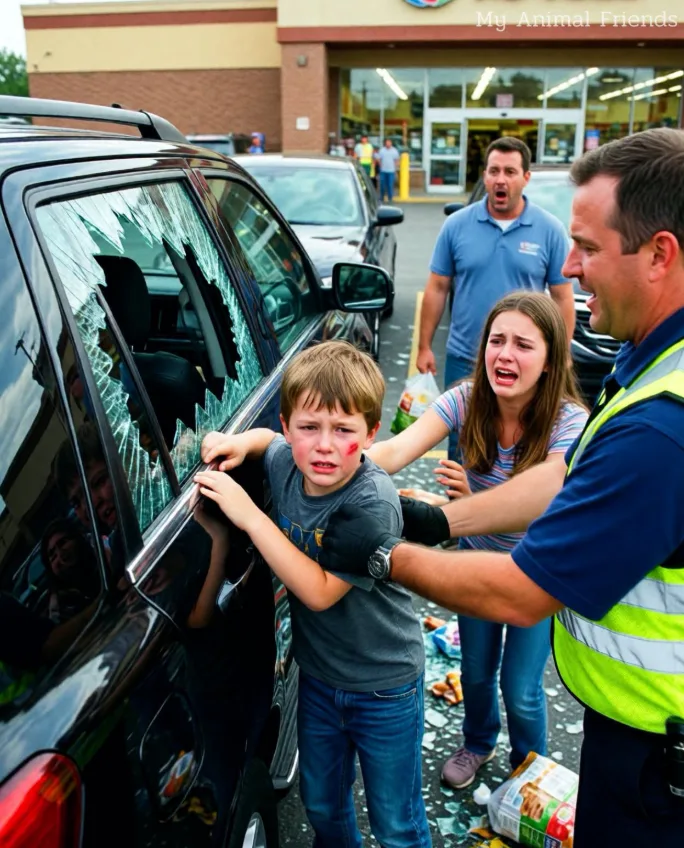 MY STEPFATHER LOCKED MY 7-YEAR-OLD BROTHER IN A SCORCHING CAR FOR REFUSING TO CALL HIM “DAD” — THEN MY BROTHER GAVE POLICE A KEY TO A SECRET STORAGE UNIT… AND WHAT THEY FOUND INSIDE CHANGED EVERYTHING