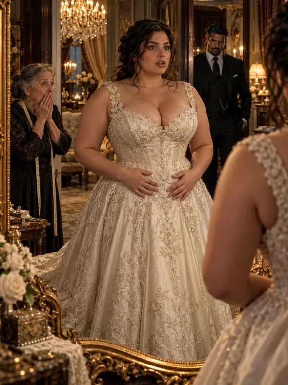 The Mafia Boss Rejected 20 Brides Over His Grandmother’s Wedding Dress, Until His Forgotten Assistant Tried It On and Revealed a Secret Hidden in the Seams for 40 Years